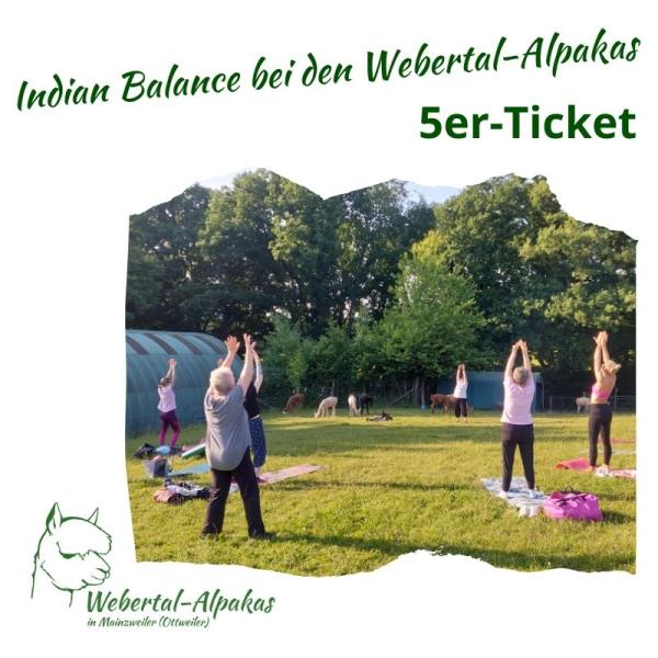 Veranstaltungsbild zu Indian Balance 5er Ticket